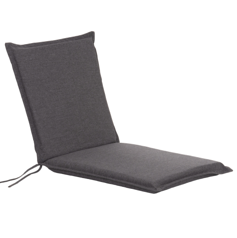 Perne - CUSHION SEAT/BACK VIND FOR CHAIRS HM10931.23P OLEFIN IN GREY 100x45x5(thickness) cm.