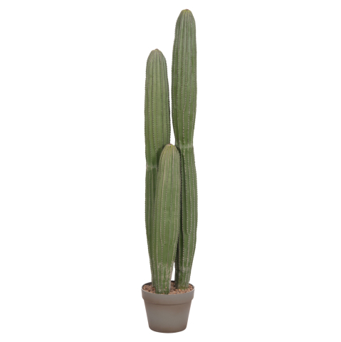 Flori - Plante - DECORATIVE SYNTHETIC PLANT IN POT HM4744 CACTUS Φ17.5x105Hcm.