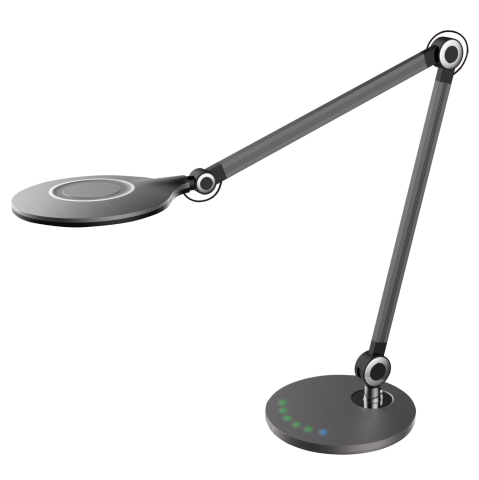Iluminat - DESK LAMP LED BLAIN PRO HM4452.02 BLACK COLOR ABS 55,7x49,7Hcm.