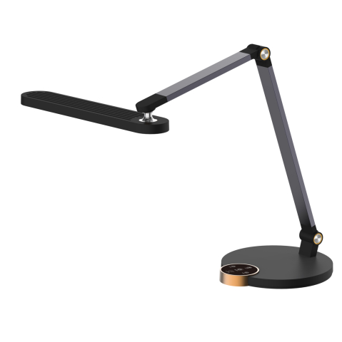 Lampi de birou - DESK LAMP LED BLAIN PRO HM4454.02 ABS BASE IN BLACK-GREY ALUMINUM ARMS 51,8x40Hcm.