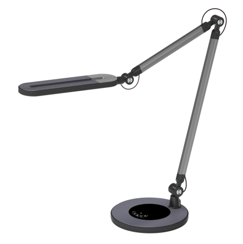 Lampi de birou - DESK LAMP LED BLAIN PRO HM4462.02 BLACK-GREY ABS 57,4x51,1Hcm.