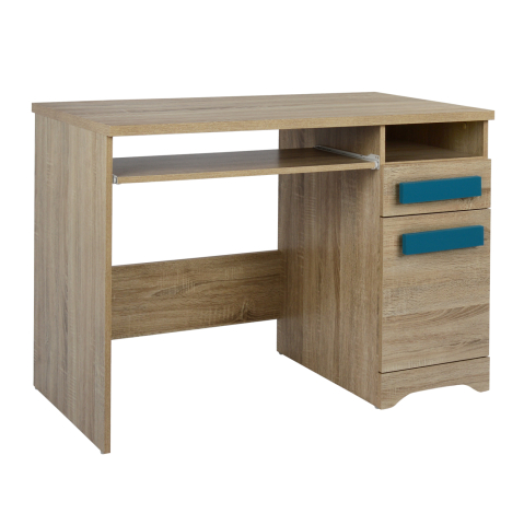Camera copiilor - Desk Playroom Sonama-Blue Handles HM11154.01 110X55X76.5