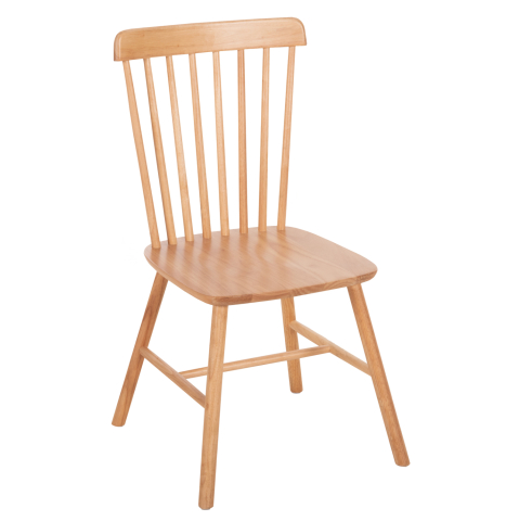 Fotolii - DINING CHAIR LUCIEN HM8645.01 BEECH WOOD IN NATURAL WOOD COLOR 48x48x85,5Η cm