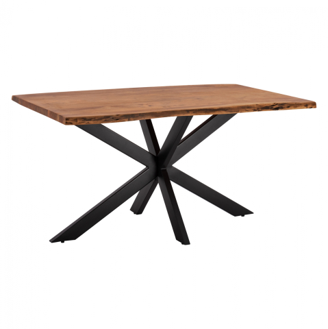 Interior - Dining Table 160x90x77 Montana Superior 3.5 thickness Solid Acacia HM8481.11