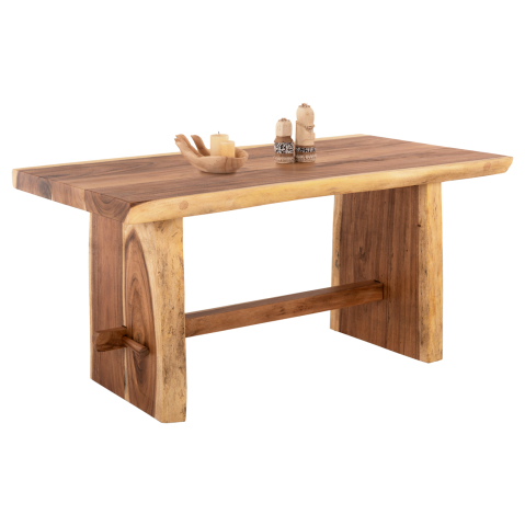 Interior - DINING TABLE EGON HM9490 SOLID SUAR WOOD 7,5cm.TOP- IN NATURAL COLOR 200x100x80Hcm.