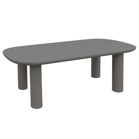 Mese - DINING TABLE KIORA HM6597.01 GREY FIBER CEMENT 200x100x76Hcm