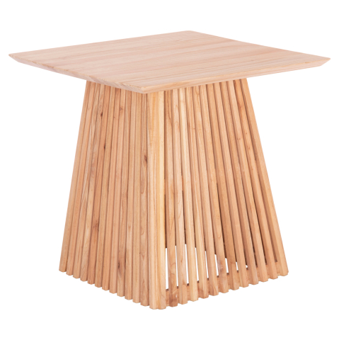 Interior - DINING TABLE SQUARE FRANTZ HM9458.01 SOLID MINDI WOOD 80,5x80,5x78,5Hcm