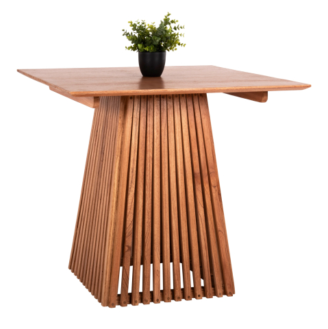 Interior - DINING TABLE SQUARE FRANTZ HM9458.11 SOLID MINDI WOOD 80x80x75Hcm.