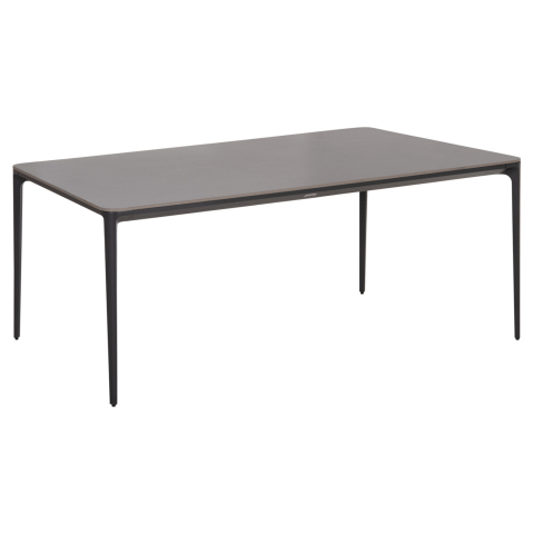 Mese - DINING TABLE STAD HM6557.01 GREY ALUMINUM FRAME and SINTERED STONE TOP 180x90x75Hcm.