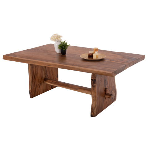 Interior - DINING TABLE ULYSES HM9758 SOLID SUAR WOOD IN NATURAL COLORING 250x90x78Hcm.