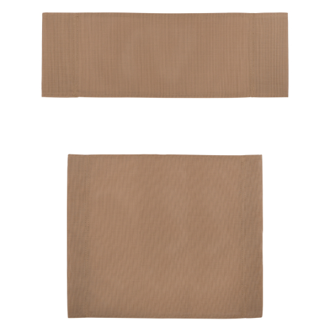 Huse pentru scaune de director - DIVIDED PILLOW FOR DIRECTOR'S CHAIR NAXOS IN MOCHA ΗΜ11252.04