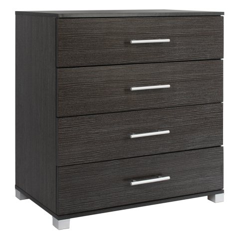 Interior - Drawer HM2204.01 with 4 Drawers 75x40x83Η Zebrano Melamine
