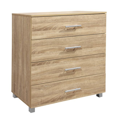 Interior - Drawer HM2204.02 with 4 Drawers 75x40x83H Sonama Melamine