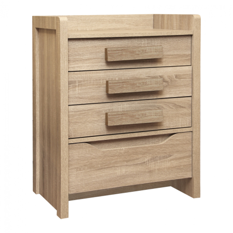 Sertare - Mese de infasat - Drawer Playroom Sonama with 4 Drawers HM10217.04 63x40x80cm