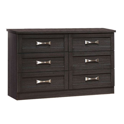 Interior - Dressing Table-Drawer HM317.01 with 6 drawers Zebrano 120x40x76cm