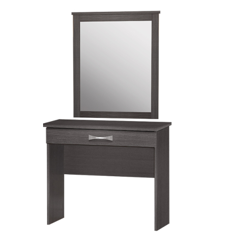 Interior - Dressing Table with drawer 80x40x76 and mirro Zebrano 72x90 HM10157