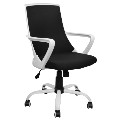 Scaune de birou - Οffice chair HM1053.01 Black with mesh and metal base 58x59x103 cm
