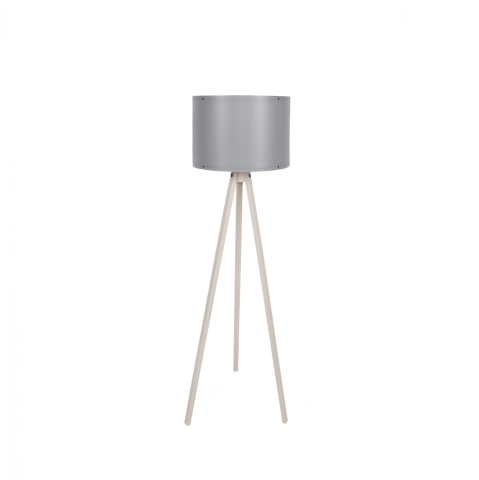 Lampi de podea - FLOOR LAMP IN ECRU AND GREY HM7272.16 Φ38x145cm