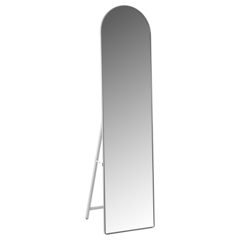 Interior - FLOOR STANDING MIRROR JOELY HM9578.40 ALUMINUM FRAME IN SILVER COLOR 40x31x160Hcm.