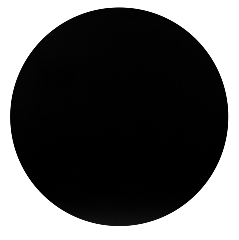 Blaturi HPL - HPL TABLETOP HM6351.21 ROUND IN BLACK Φ120cm.