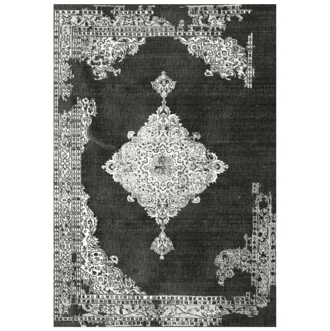 Covoare de zona - JOSIANE, grey vintage carpet, HM7675.12 160X230cm, fringes