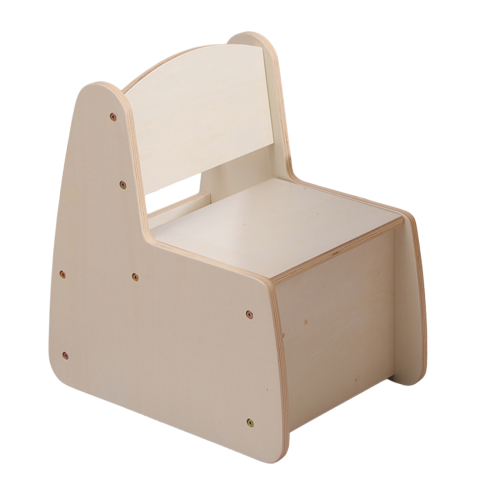 Interior - KID'S CHAIR WITH STORAGE SPACE RICKI HM18343.01 PLYWOOD/MDF IN NATURAL 33x43x47Hcm