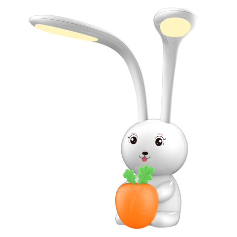 Iluminat - KIDS DESK LAMP LED BADOO BUNNY FIGURE HM4456.01 WHITE ABS
