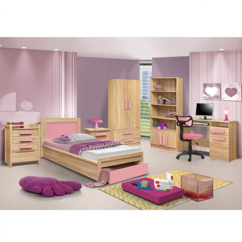 Camera copiilor - Kids room playroom Sonama-pink 48X40X39.2 cm
