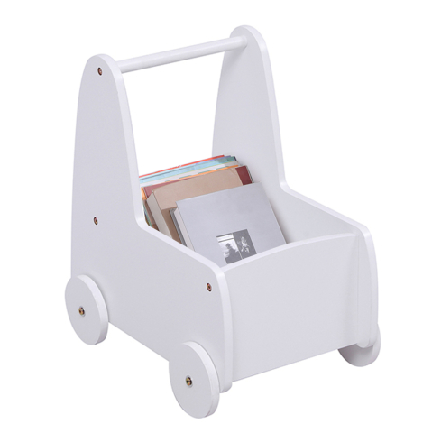 Interior - KIDS' STROLLER/CART RICKI HM18341.03 MDF and PLYWOOD IN WHITE 33x45x50Hcm.