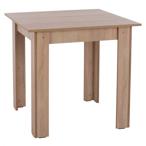 Interior - KITCHEN TABLE KELVIN HM2427.01, SONOMA OAK, 80x80x77 cm.