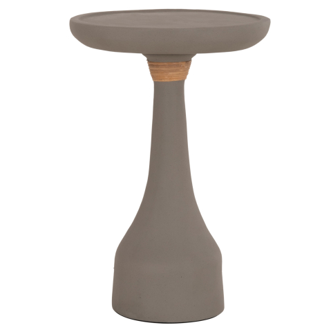 Interior - LAMP TABLE ROUND TORG HM18170.03 FIBER CEMENT GREY Φ41x62Hcm.