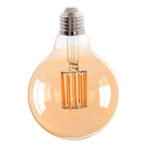Iluminat economic - LIGHT BULB HM4049.02 GLOBO LED FILAMENT 12W E27 3000K GOLD