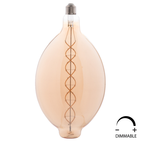 Iluminat economic - LIGHT BULB HM4051.02 LED FILAMENT 8W E27 3000K TEA COLOR DIMMABLE