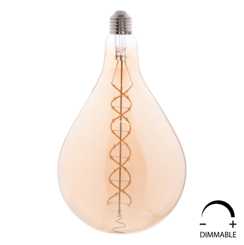Iluminat economic - LIGHT BULB HM4052.02 LED FILAMENT 8W E27 3000K TEA COLOR DIMMABLE