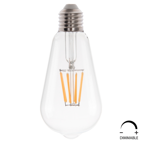 Iluminat economic - LIGHT BULB HM4188.01 LED FILAMENT 8W E27 DIMMABLE 2700K CLEAR