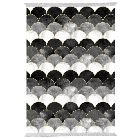 Articole de uz casnic - LIVING ROOM CARPET WITH FRINGES JOSIANE HM7675.33 MULTICOLOR 160X230