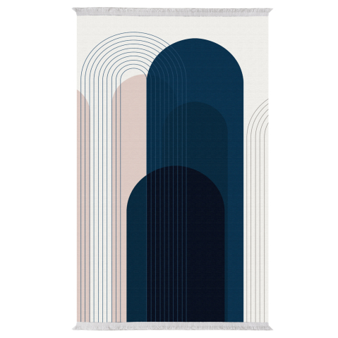 Articole de uz casnic - LIVING ROOM CARPET WITH FRINGES JOSIANE HM7675.49 MULTICOLOR 160X230