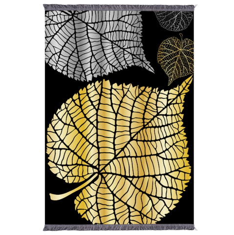 Articole de uz casnic - LIVING ROOM CARPET WITH FRINGES JOSIANE HM7723.39 LEAVES 180X280