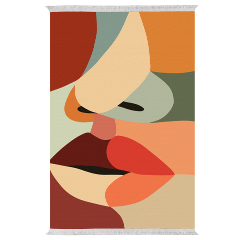 Articole de uz casnic - LIVING ROOM CARPET WITH FRINGES JOSIANE HM7723.47 MULTICOLOR 180X280