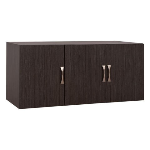 Interior - Loft of 3doors wardrobe Carly HM385.01 Zebrano color 150x55x60