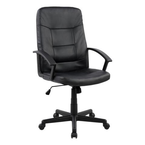 Scaune de birou - Manager's office chair HM1033 black 64x56x114 cm.