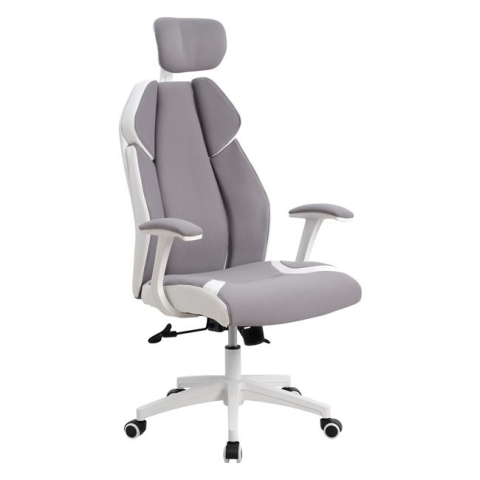 Scaune de birou - Manager's Office chair HM1086.10 Grey/White Color 65x73x130 cm