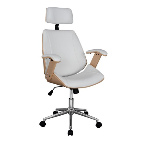 Scaune de birou - Manager's Office chair Superior Pro HM1109.02 Sonama-White 63x67x123 cm