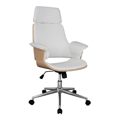 Scaune de birou - Manager's Office chair Superior Pro HM1110.02 Sonama-White 67x66x120 cm