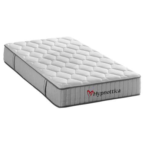 Saltele semi-duble - MATTRESS SEMI-DOUBLE HYPNOTTICA HM748.02 POCKET SPRINGS--WHITE 120x200x25Hcm