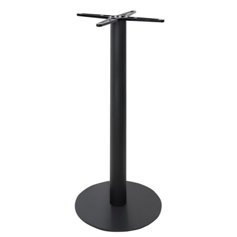 Baze pentru mese - Metallic Base Bar '50x108 Crossed 45x45cm Black HM411