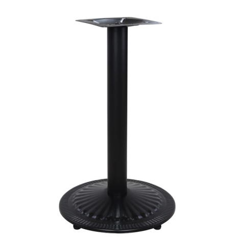 Baze pentru mese - Metallic base Black '45x72 Stripes HM415