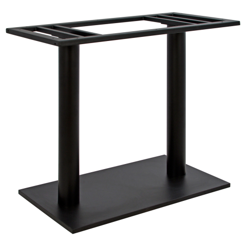 Baze pentru mese - Metallic base Double 80x40x72H HM435