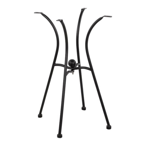 Baze pentru mese - Metallic Base HM466 4legs in black color 50x50 cm.