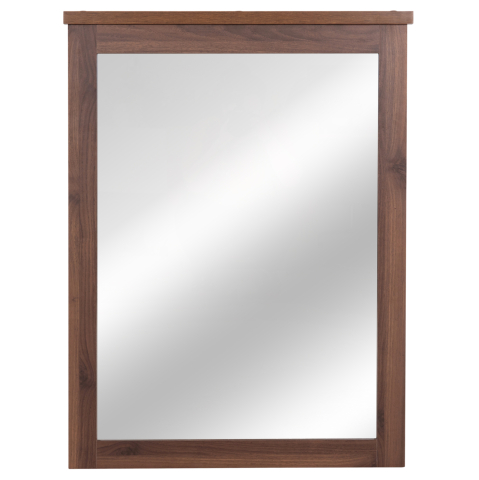 Interior - MIRROR CARYS HM314.11 MELAMINE IN WALNUT 73x4(thickness)x93Hcm.
